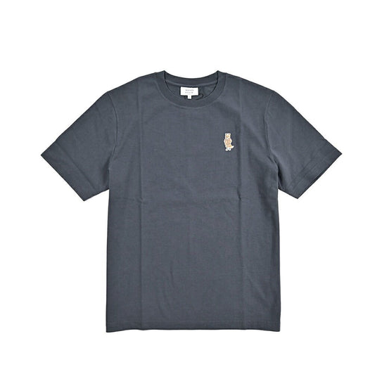 26SS MAISON KITSUNE オーガニックコットン100% クルーネック半袖Tシャツ コンフォートフィット｜436120-XS｜GUARDAROBA MILANO OFFICIAL STORE
