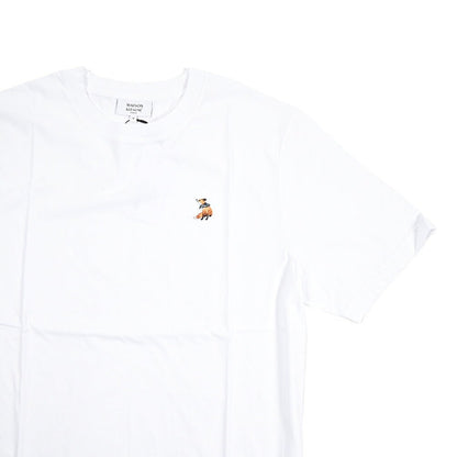 26SS MAISON KITSUNE オーガニックコットン100% クルーネック半袖Tシャツ コンフォートフィット｜436135-XS｜GUARDAROBA MILANO OFFICIAL STORE