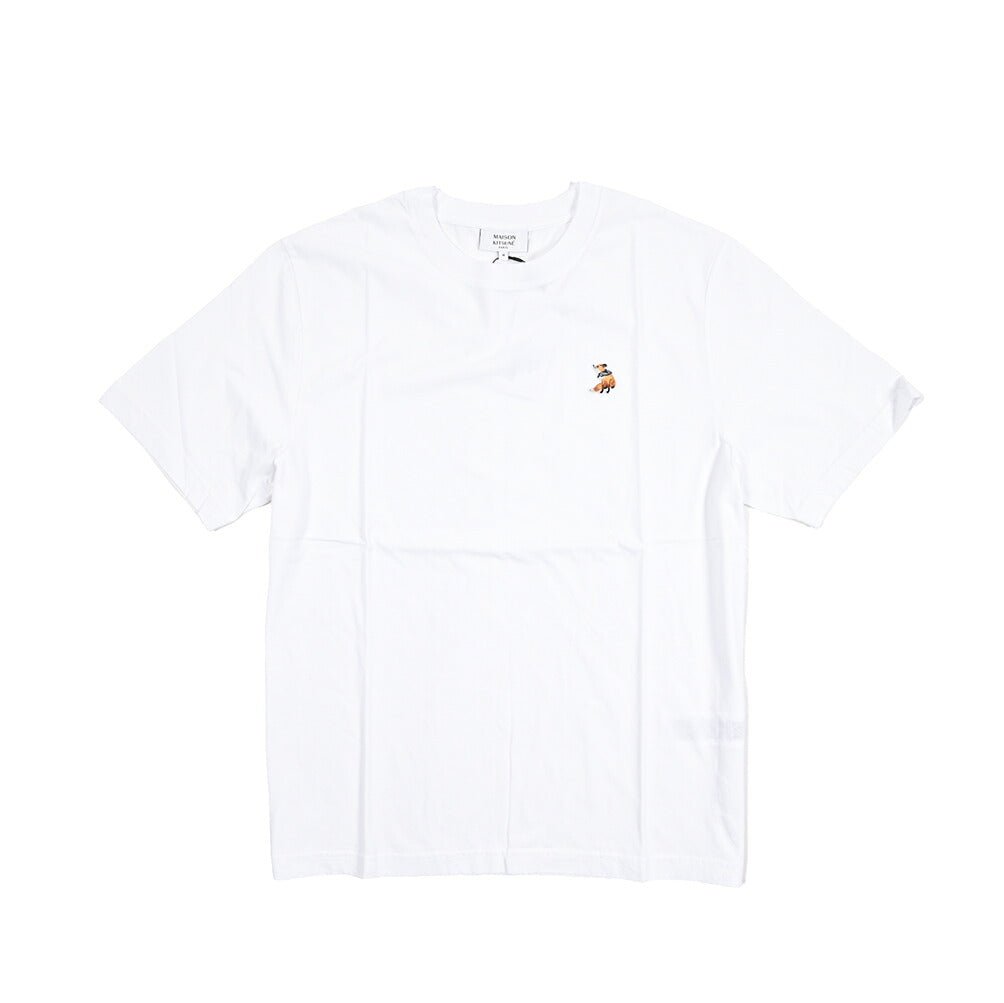 26SS MAISON KITSUNE オーガニックコットン100% クルーネック半袖Tシャツ コンフォートフィット｜436135-XS｜GUARDAROBA MILANO OFFICIAL STORE