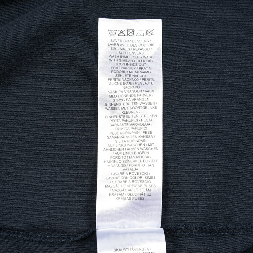 26SS MAISON KITSUNE オーガニックコットン100% 半袖Tシャツ / コンフォートフィット ネイビー(CLASSIC NAVY) XS | GUARDAROBA MILANO OFFICIAL STORE