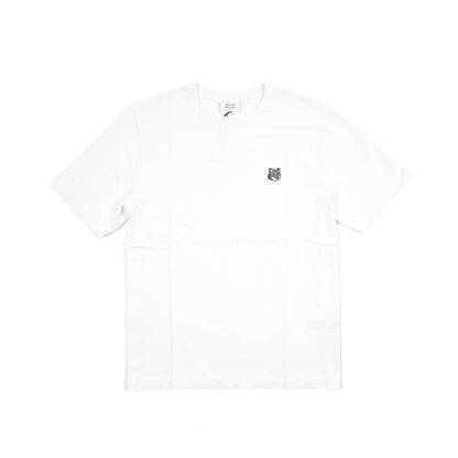 26SS MAISON KITSUNE オーガニックコットン100% 半袖Tシャツ / コンフォートフィット ホワイト(WHITE) XS | GUARDAROBA MILANO OFFICIAL STORE