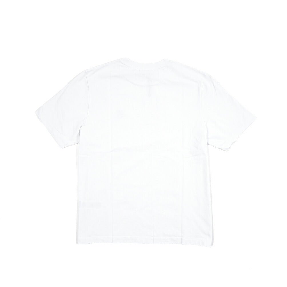 26SS MAISON KITSUNE オーガニックコットン100% 半袖Tシャツ / コンフォートフィット ホワイト(WHITE) XS | GUARDAROBA MILANO OFFICIAL STORE
