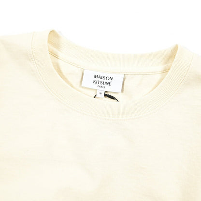 26SS MAISON KITSUNE オーガニックコットン100% 刺繍パッチ 半袖Tシャツ｜435823-XS｜GUARDAROBA MILANO OFFICIAL STORE