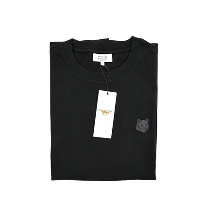 26SS MAISON KITSUNE オーガニックコットン100% オーバーサイズTシャツ ブラック(BLACK) XS | GUARDAROBA MILANO OFFICIAL STORE