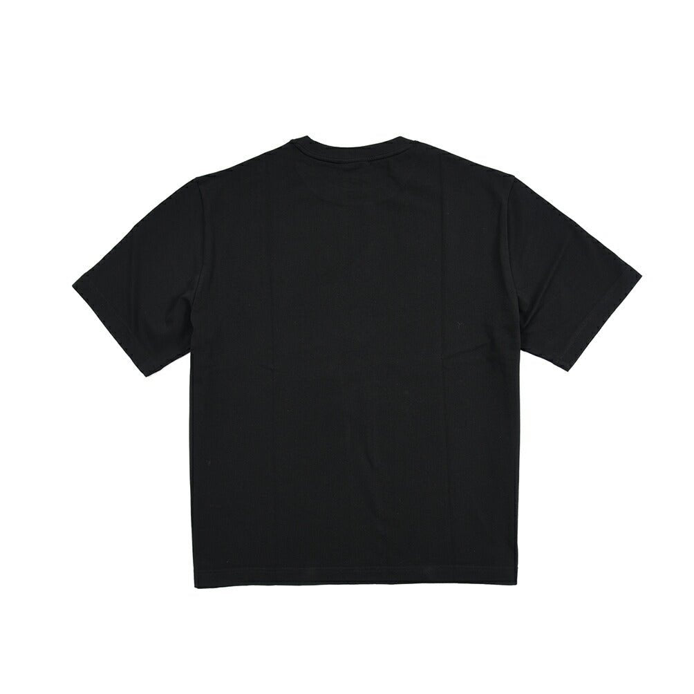 26SS MAISON KITSUNE オーガニックコットン100% オーバーサイズTシャツ ブラック(BLACK) XS | GUARDAROBA MILANO OFFICIAL STORE
