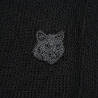 26SS MAISON KITSUNE オーガニックコットン100% オーバーサイズTシャツ ブラック(BLACK) XS | GUARDAROBA MILANO OFFICIAL STORE