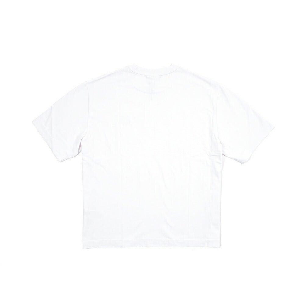 26SS MAISON KITSUNE オーガニックコットン100% オーバーサイズTシャツ ホワイト(WHITE) XS | GUARDAROBA MILANO OFFICIAL STORE