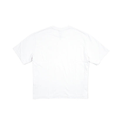 26SS MAISON KITSUNE オーガニックコットン100% オーバーサイズTシャツ ホワイト(WHITE) XS | GUARDAROBA MILANO OFFICIAL STORE