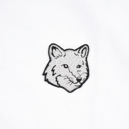 26SS MAISON KITSUNE オーガニックコットン100% オーバーサイズTシャツ ホワイト(WHITE) XS | GUARDAROBA MILANO OFFICIAL STORE