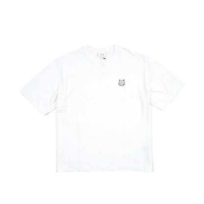 26SS MAISON KITSUNE オーガニックコットン100% オーバーサイズTシャツ ホワイト(WHITE) XS | GUARDAROBA MILANO OFFICIAL STORE