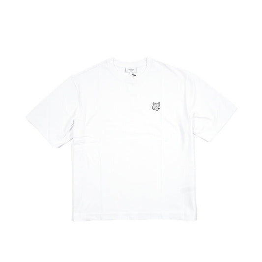 26SS MAISON KITSUNE オーガニックコットン100% オーバーサイズTシャツ ホワイト(WHITE) XS | GUARDAROBA MILANO OFFICIAL STORE