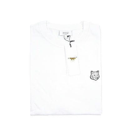 26SS MAISON KITSUNE オーガニックコットン100% オーバーサイズTシャツ ホワイト(WHITE) XS | GUARDAROBA MILANO OFFICIAL STORE