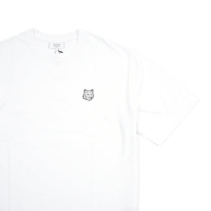 26SS MAISON KITSUNE オーガニックコットン100% オーバーサイズTシャツ ホワイト(WHITE) XS | GUARDAROBA MILANO OFFICIAL STORE