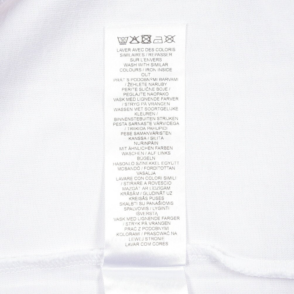 26SS MAISON KITSUNE オーガニックコットン100% オーバーサイズTシャツ ホワイト(WHITE) XS | GUARDAROBA MILANO OFFICIAL STORE