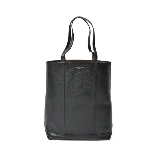 26SS MAISON KITSUNE レザートートバッグ ブラック(BLACK) H39cm×W32cm×D15cm | GUARDAROBA MILANO OFFICIAL STORE