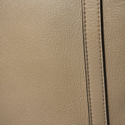 26SS MAISON KITSUNE レザートートバッグ グレージュ(TAUPE GRAY) H39cm×W32cm×D15cm | GUARDAROBA MILANO OFFICIAL STORE