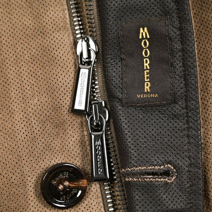 26SS MOORER CARLOS - URP パンチングレザー ボンバージャケット｜436736-52｜GUARDAROBA MILANO OFFICIAL STORE