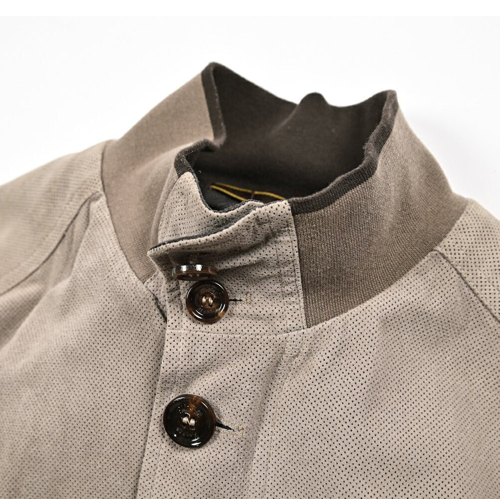 26SS MOORER CARLOS - URP パンチングレザー ボンバージャケット｜436737-48｜GUARDAROBA MILANO OFFICIAL STORE