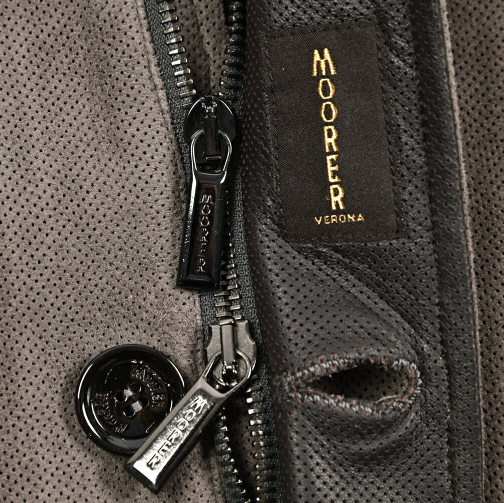 26SS MOORER CARLOS - URP パンチングレザー ボンバージャケット｜436740｜GUARDAROBA MILANO OFFICIAL STORE