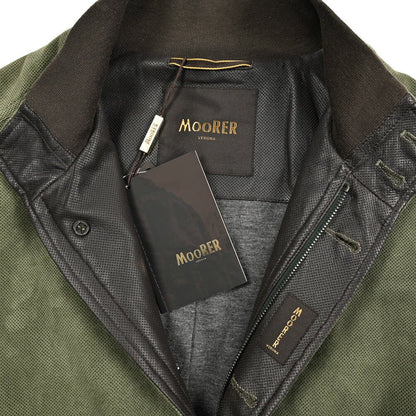 26SS MOORER CARLOS - URP パンチングレザー ボンバージャケット｜436742｜GUARDAROBA MILANO OFFICIAL STORE