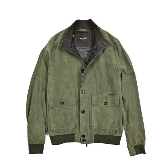 26SS MOORER CARLOS - URP パンチングレザー ボンバージャケット｜436742｜GUARDAROBA MILANO OFFICIAL STORE