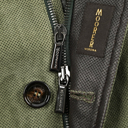 26SS MOORER CARLOS - URP パンチングレザー ボンバージャケット｜436742｜GUARDAROBA MILANO OFFICIAL STORE