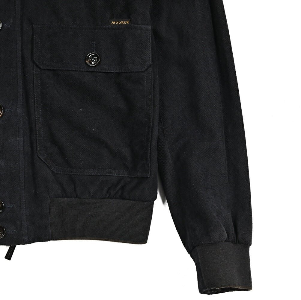26SS MOORER CARLOS - URP パンチングレザー ボンバージャケット｜436745-46｜GUARDAROBA MILANO OFFICIAL STORE
