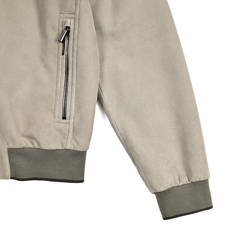 26SS MOORER CELLINI - URP パンチングレザーブルゾン MA - 1｜436732-48｜GUARDAROBA MILANO OFFICIAL STORE