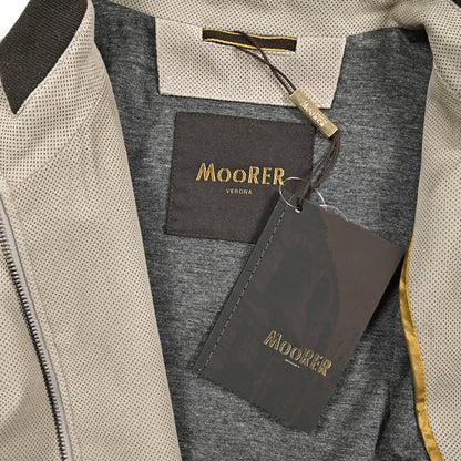 26SS MOORER CELLINI - URP パンチングレザーブルゾン MA - 1｜436732-48｜GUARDAROBA MILANO OFFICIAL STORE