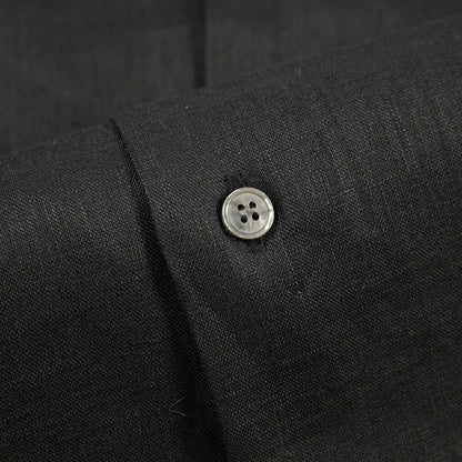 26SS ORIAN リネン100% ホリゾンタルカラードレスシャツ / Vintage Classic A. ブラック 38 | GUARDAROBA MILANO OFFICIAL STORE