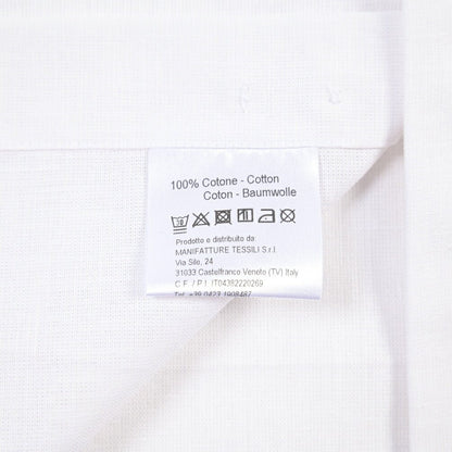 26SS ORIAN コットン100% ホリゾンタルカラードレスシャツ / Vintage Classic A. ホワイト 38 | GUARDAROBA MILANO OFFICIAL STORE