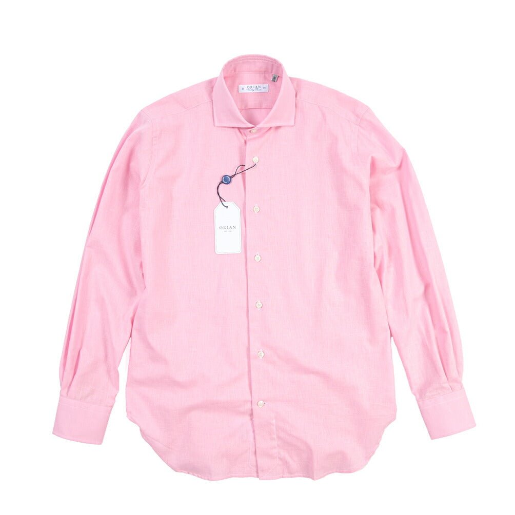 26SS ORIAN コットン100% ホリゾンタルカラードレスシャツ / Vintage Classic A. ホワイト 38 | GUARDAROBA MILANO OFFICIAL STORE