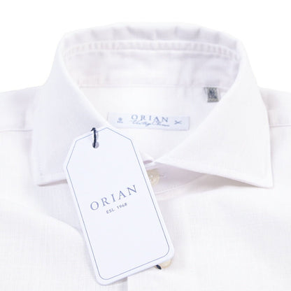 26SS ORIAN コットン100% ホリゾンタルカラードレスシャツ / Vintage Classic A. ホワイト 38 | GUARDAROBA MILANO OFFICIAL STORE
