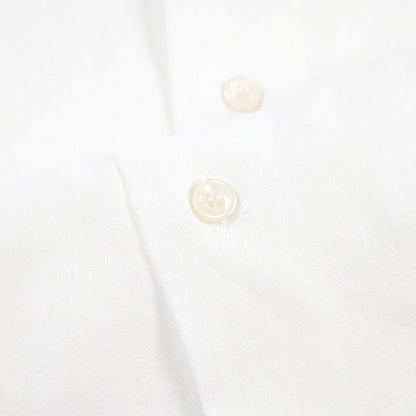 26SS ORIAN リネン混コットン ホリゾンタルカラードレスシャツ / Vintage Classic A.ホワイト 38 | GUARDAROBA MILANO OFFICIAL STORE