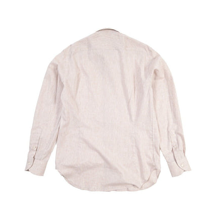 26SS ORIAN リネン混コットン ホリゾンタルカラードレスシャツ / Vintage Classic A.ホワイト 38 | GUARDAROBA MILANO OFFICIAL STORE