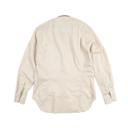 26SS ORIAN リネン混コットン ホリゾンタルカラードレスシャツ / Vintage Classic A. ネイビー 38 | GUARDAROBA MILANO OFFICIAL STORE
