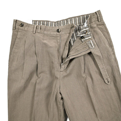 26SS PT TORINO CARROT FIT リヨセル混リネンコットン ツータックスラックス｜436449-44｜GUARDAROBA MILANO OFFICIAL STORE