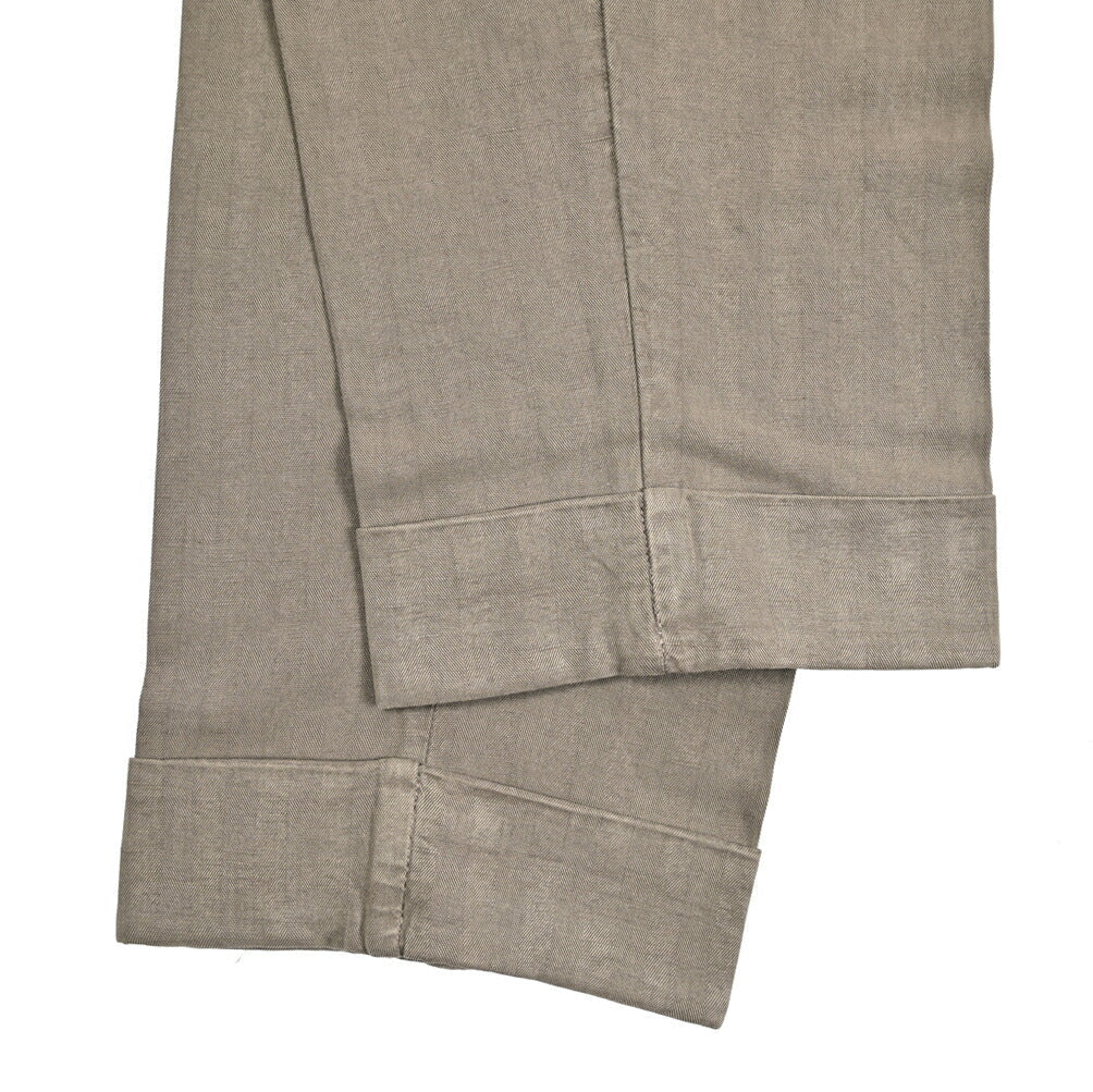 26SS PT TORINO CARROT FIT リヨセル混リネンコットン ツータックスラックス｜436449-44｜GUARDAROBA MILANO OFFICIAL STORE