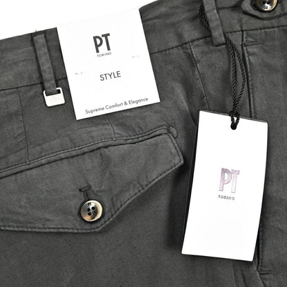 26SS PT TORINO CARROT FIT リヨセル混リネンコットン ツータックスラックス｜436474-44｜GUARDAROBA MILANO OFFICIAL STORE