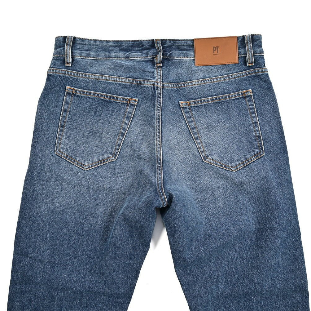 26SS PT TORINO DENIM REBEL コットン100%デニム リラックスフィットジーンズ｜436498-28｜GUARDAROBA MILANO OFFICIAL STORE