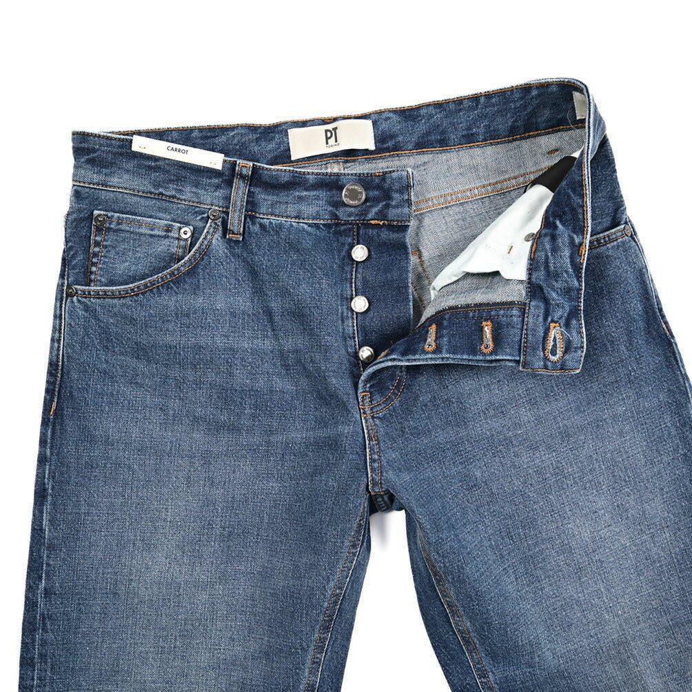 26SS PT TORINO DENIM REBEL コットン100%デニム リラックスフィットジーンズ｜436498-28｜GUARDAROBA MILANO OFFICIAL STORE