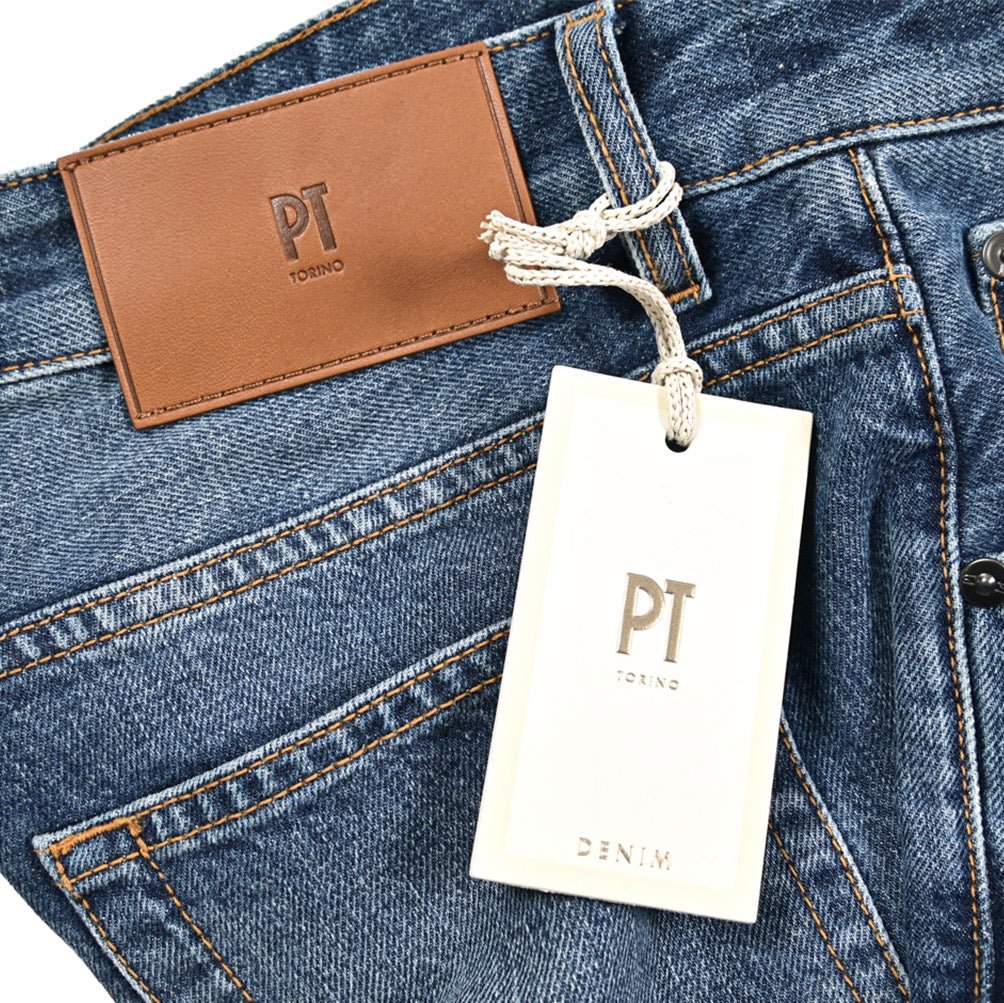 26SS PT TORINO DENIM REBEL コットン100%デニム リラックスフィットジーンズ｜436498-28｜GUARDAROBA MILANO OFFICIAL STORE
