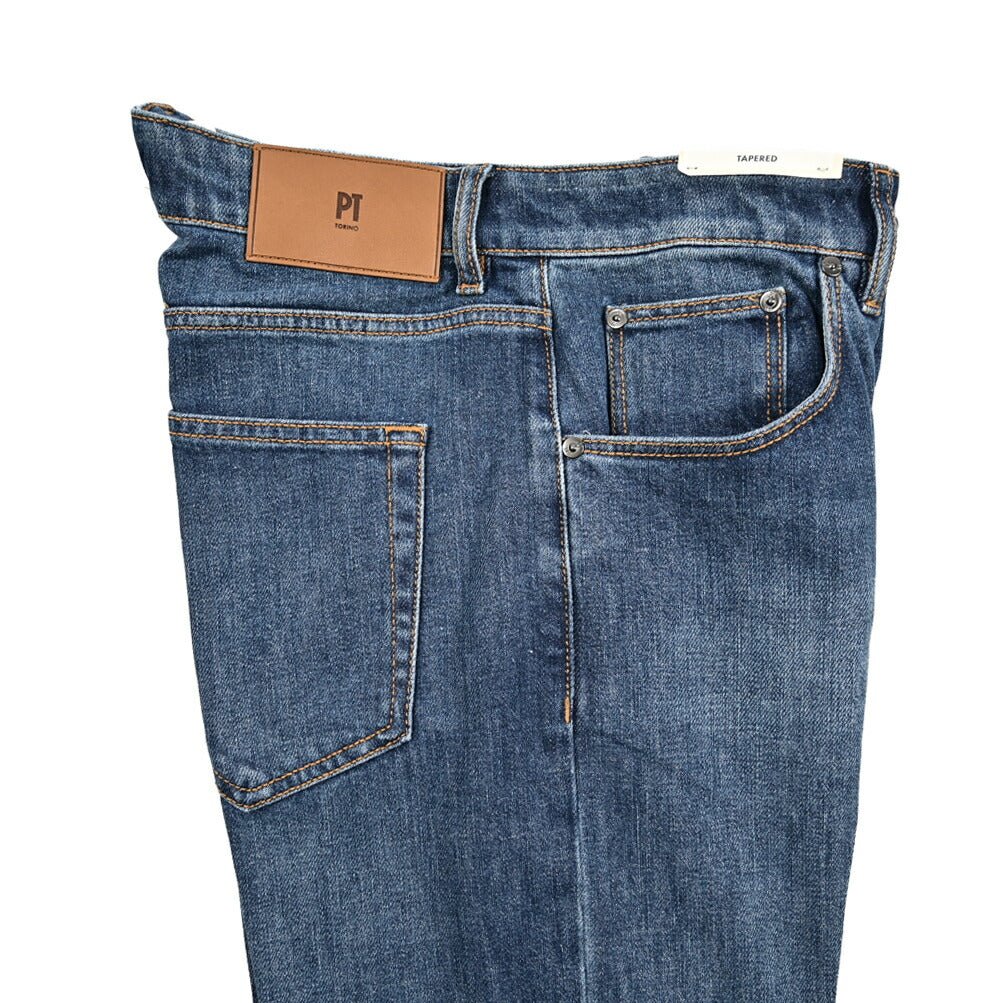 26SS PT TORINO DENIM REGGAE ストレッチデニム テーパードフィットジーンズ｜436527-28｜GUARDAROBA MILANO OFFICIAL STORE