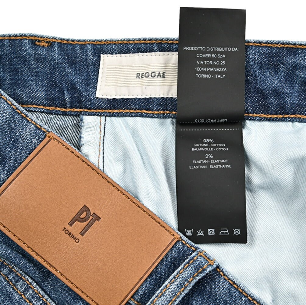 26SS PT TORINO DENIM REGGAE ストレッチデニム テーパードフィットジーンズ｜436527-28｜GUARDAROBA MILANO OFFICIAL STORE