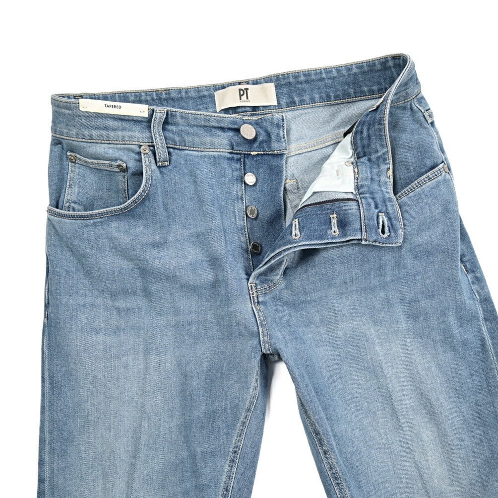 26SS PT TORINO DENIM REGGAE ストレッチデニム テーパードフィットジーンズ｜436557-28｜GUARDAROBA MILANO OFFICIAL STORE