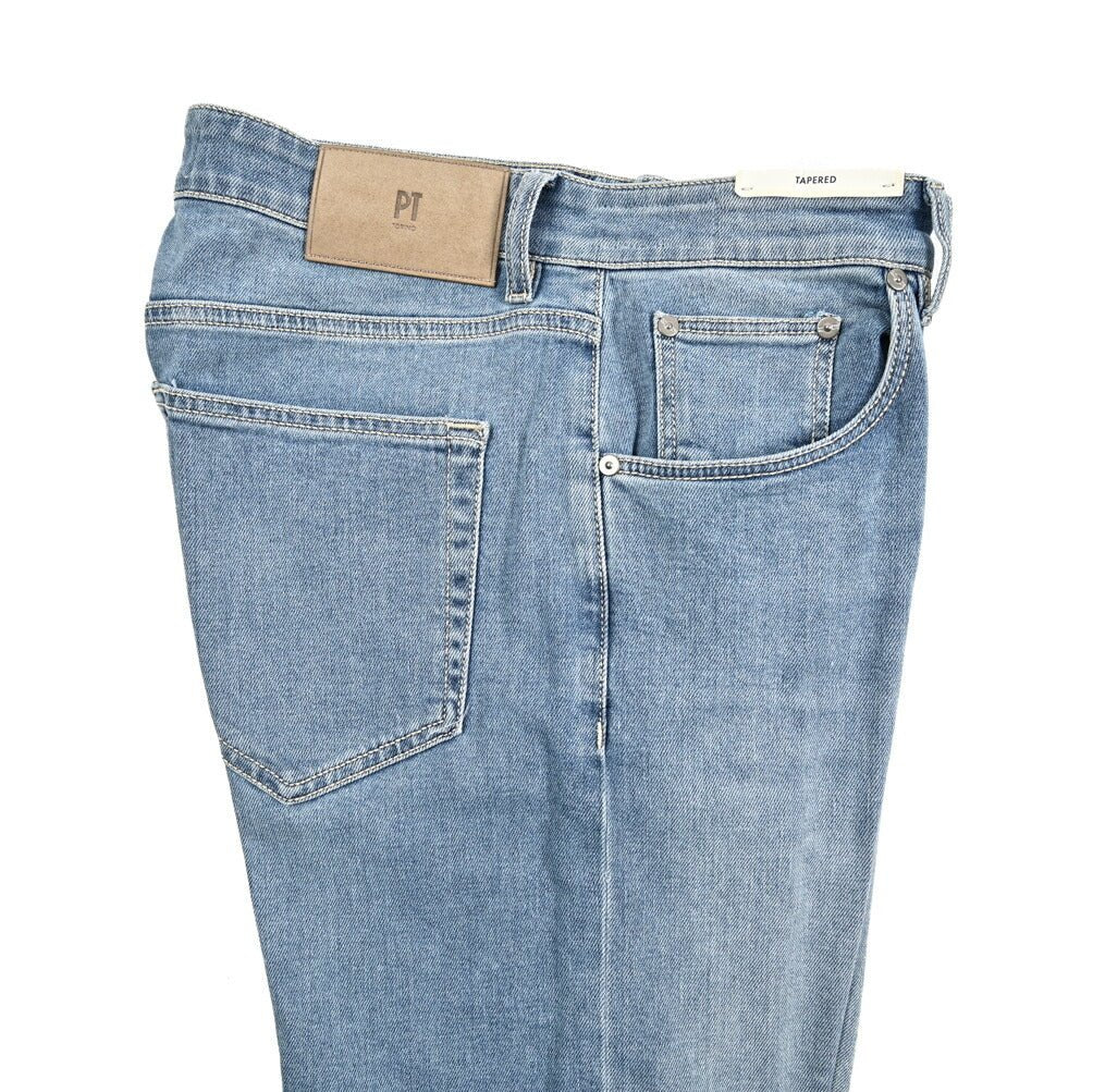 26SS PT TORINO DENIM REGGAE ストレッチデニム テーパードフィットジーンズ｜436557-28｜GUARDAROBA MILANO OFFICIAL STORE