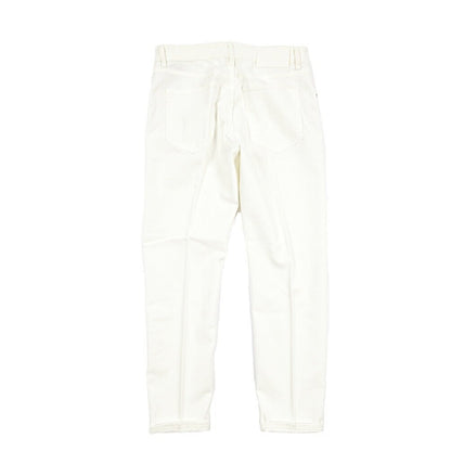 26SS PT TORINO DENIM "REGGAE" ストレッチデニム テーパードジーンズ ホワイト 28 | GUARDAROBA MILANO OFFICIAL STORE