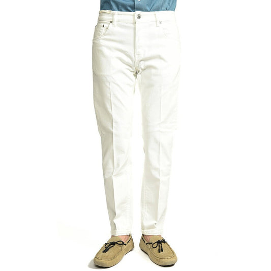 26SS PT TORINO DENIM "REGGAE" ストレッチデニム テーパードジーンズ ホワイト 28 | GUARDAROBA MILANO OFFICIAL STORE