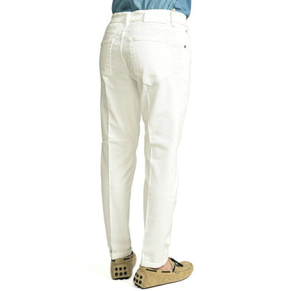 26SS PT TORINO DENIM "REGGAE" ストレッチデニム テーパードジーンズ ホワイト 28 | GUARDAROBA MILANO OFFICIAL STORE