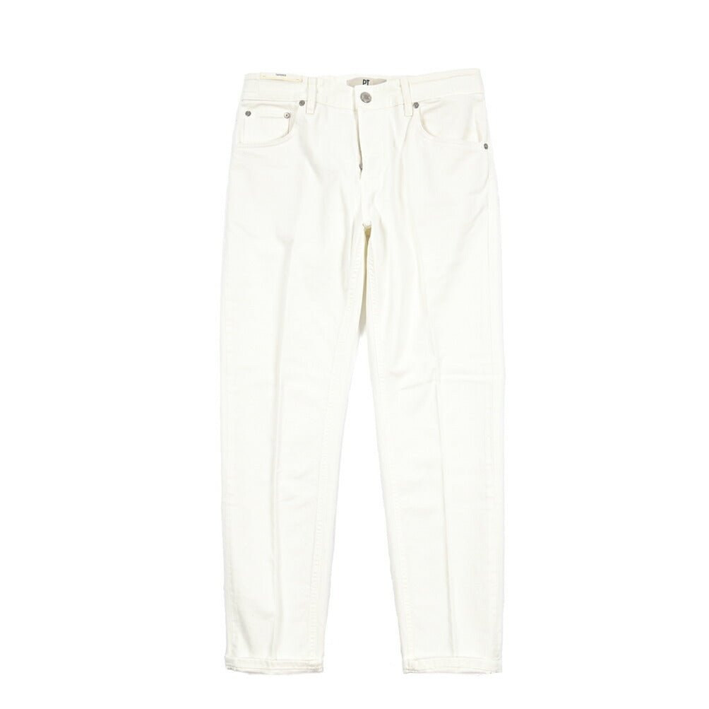 26SS PT TORINO DENIM "REGGAE" ストレッチデニム テーパードジーンズ ホワイト 28 | GUARDAROBA MILANO OFFICIAL STORE